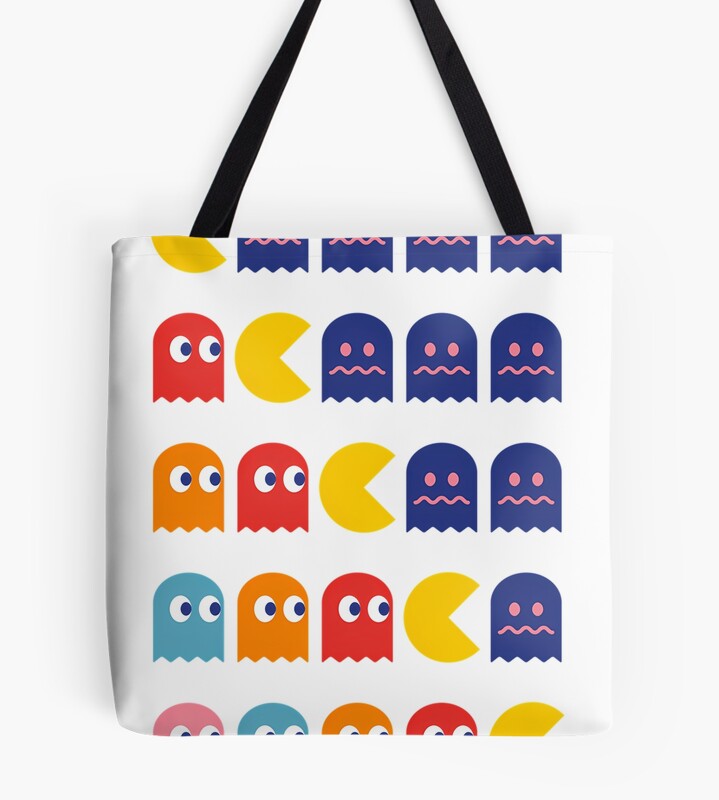 8 Bits Pac ManTote Bag - Pac Man Shop