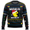 Christmas Arcade Pac Man PC men sweatshirt FRONT mockup - Pac Man Shop