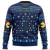 Christmas Tree Pac Man men sweatshirt FRONT mockup - Pac Man Shop