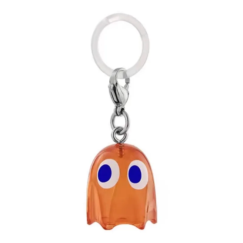 kf S13e5f7ddeaa54574a18c633266a869eeX BANDAI PAC MAN Modelling Transparent Pendant Gashapon GACHA Action Figure Model Toys - Pac Man Shop