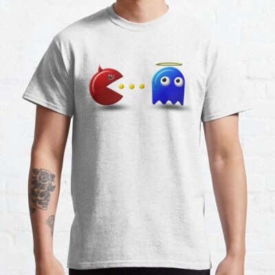 ssrcoclassic teemensfafafaca443f4786front altsquare product1000x1000.u1 4 - Pac Man Shop