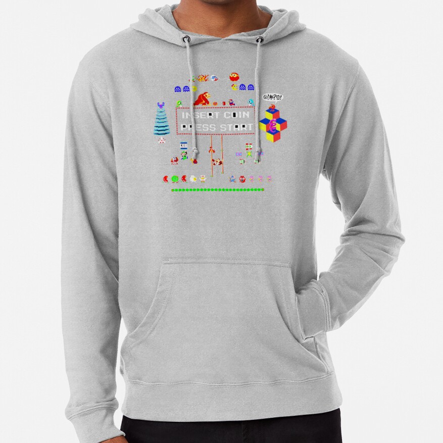 ssrcolightweight hoodiemensheather greyfrontsquare productx1000 bgf8f8f8 5 - Pac Man Shop