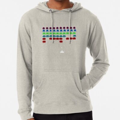 ssrcolightweight hoodiemensoatmeal heatherfrontsquare productx1000 bgf8f8f8 4 - Pac Man Shop
