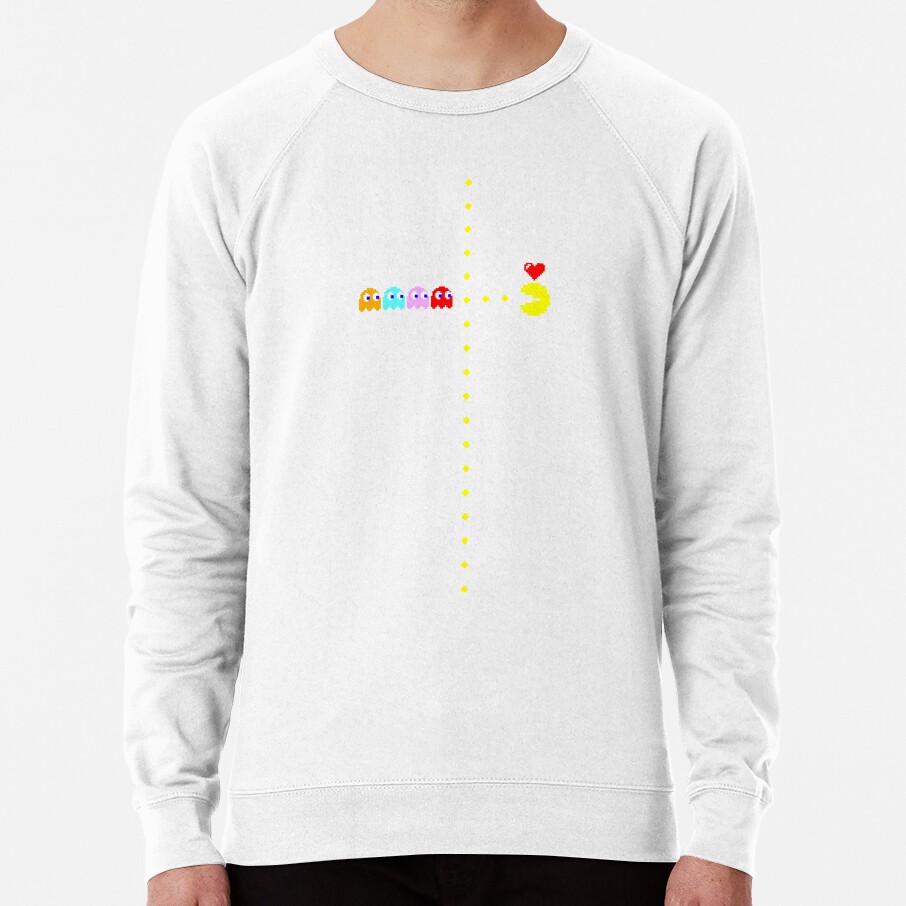 ssrcolightweight sweatshirtmensfafafaca443f4786frontsquare productx1000 bgf8f8f8 10 - Pac Man Shop