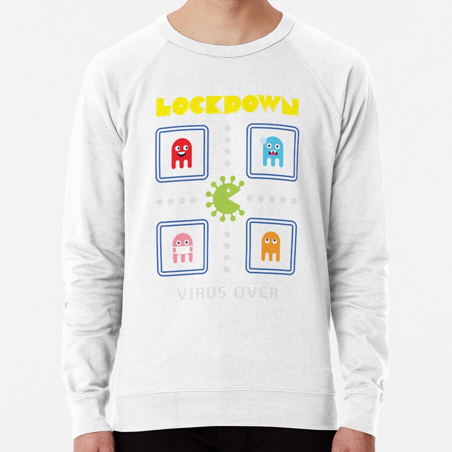 ssrcolightweight sweatshirtmensfafafaca443f4786frontsquare productx1000 bgf8f8f8 37 - Pac Man Shop