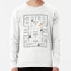 ssrcolightweight sweatshirtmensfcfcfae7fde99dd4frontsquare productx1000 bgf8f8f8 - Pac Man Shop