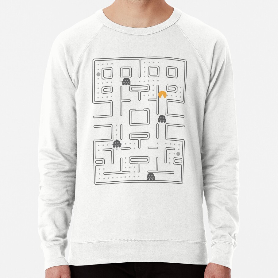 ssrcolightweight sweatshirtmensfcfcfae7fde99dd4frontsquare productx1000 bgf8f8f8 - Pac Man Shop
