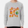 ssrcolightweight sweatshirtmensheather greyfrontsquare productx1000 bgf8f8f8 2 - Pac Man Shop