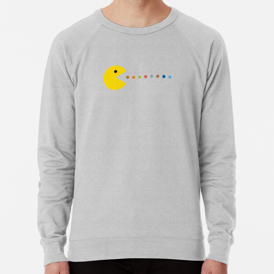 ssrcolightweight sweatshirtmensheather greyfrontsquare productx1000 bgf8f8f8 22 - Pac Man Shop