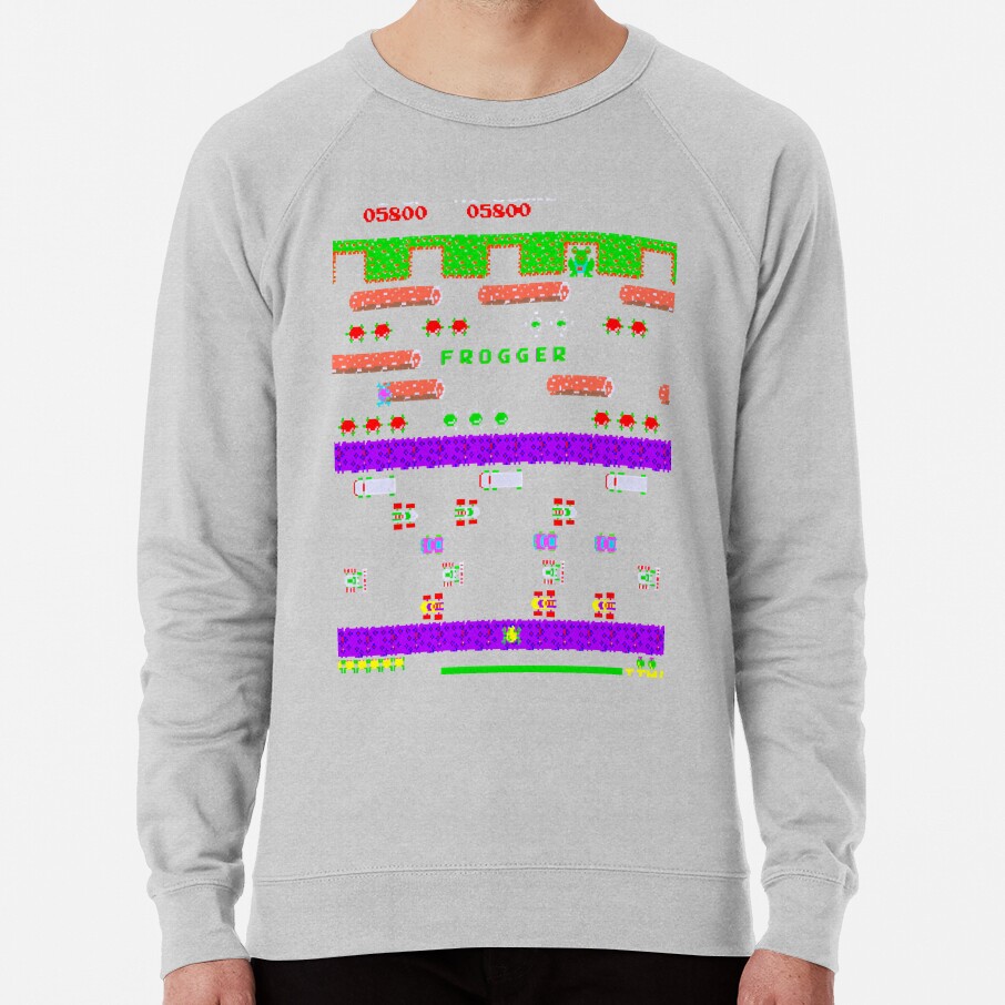 ssrcolightweight sweatshirtmensheather greyfrontsquare productx1000 bgf8f8f8 23 - Pac Man Shop