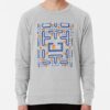 ssrcolightweight sweatshirtmensheather greyfrontsquare productx1000 bgf8f8f8 24 - Pac Man Shop