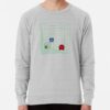ssrcolightweight sweatshirtmensheather greyfrontsquare productx1000 bgf8f8f8 32 - Pac Man Shop