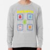 ssrcolightweight sweatshirtmensheather greyfrontsquare productx1000 bgf8f8f8 37 - Pac Man Shop
