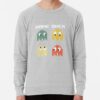 ssrcolightweight sweatshirtmensheather greyfrontsquare productx1000 bgf8f8f8 7 - Pac Man Shop
