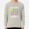 ssrcolightweight sweatshirtmensoatmeal heatherfrontsquare productx1000 bgf8f8f8 1 - Pac Man Shop