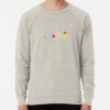 ssrcolightweight sweatshirtmensoatmeal heatherfrontsquare productx1000 bgf8f8f8 10 - Pac Man Shop