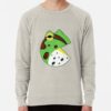 ssrcolightweight sweatshirtmensoatmeal heatherfrontsquare productx1000 bgf8f8f8 13 - Pac Man Shop