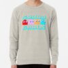 ssrcolightweight sweatshirtmensoatmeal heatherfrontsquare productx1000 bgf8f8f8 21 - Pac Man Shop