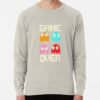 ssrcolightweight sweatshirtmensoatmeal heatherfrontsquare productx1000 bgf8f8f8 35 - Pac Man Shop