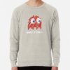 ssrcolightweight sweatshirtmensoatmeal heatherfrontsquare productx1000 bgf8f8f8 6 - Pac Man Shop