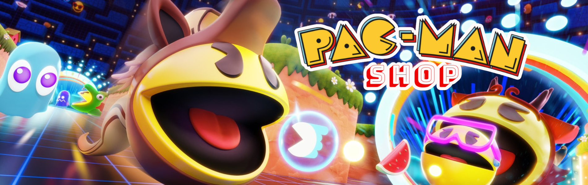 banner pacman shop - Pac Man Shop