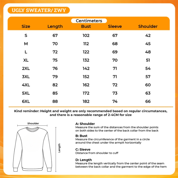 3D UGLY SWEATER - Pac Man Shop